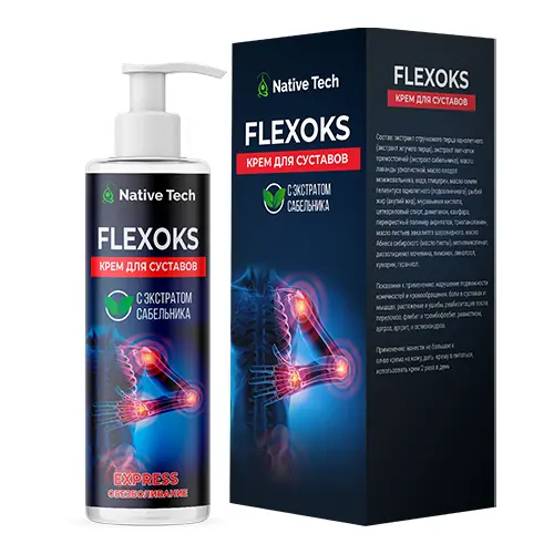 Flexoks крем для суставов - купить
