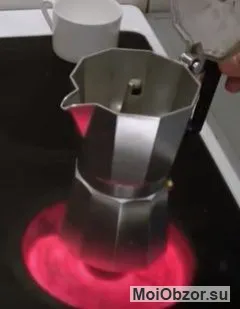 IRIT кофеварка гейзерная обзор