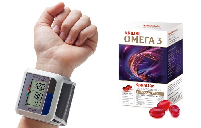 KRILOIL Омега-3 от гипертонии: минимизирует риск инсульта и инфаркта!