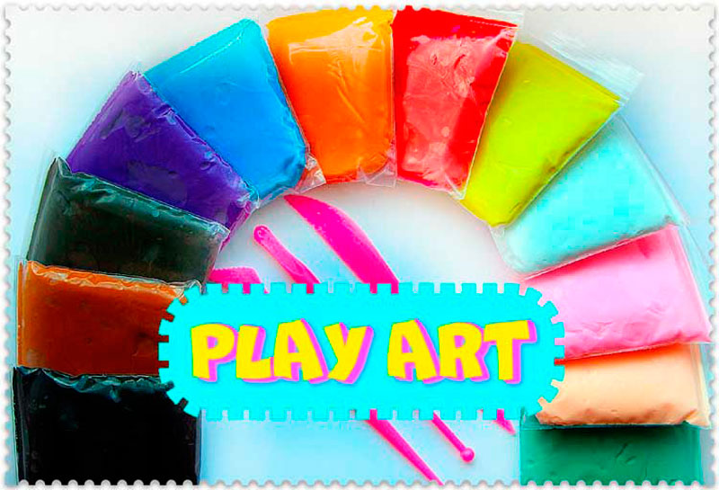 Выбор цветов пластилина play art