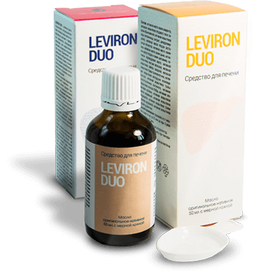Препарат для очищения и восстановления печени Leviron Duo Левирон Дуо