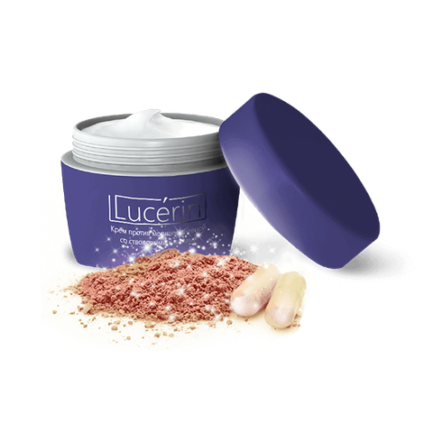 Lucerin крем с омолаживающими альфа капсулами
