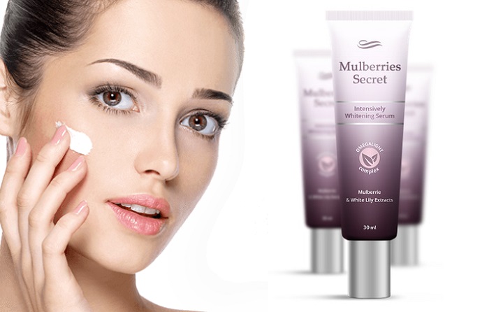 Mulberries Secret отбеливающая сыворотка для лица: осветлит кожу без химических пилингов!
