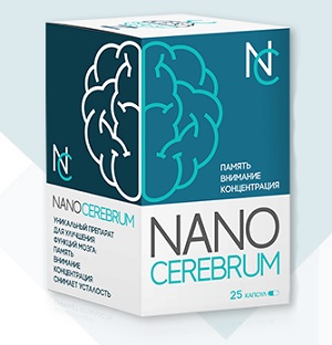Капсулы Nano Cerebrum (Нано Церебрум) для улучшения работы мозга