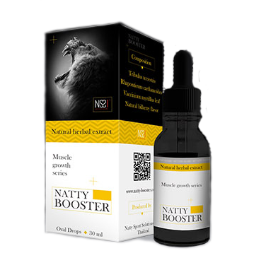 NATTY BOOSTER (Натти Бустер) препарат для увеличения мышечной массы