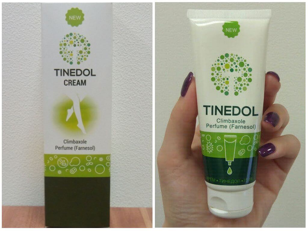 Tinedol - крем для лечения грибка ногтей и устранения микоза на ногах